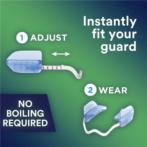 Comfort-Fit Dental Guard For Nighttime Teeth Grinding, Comfort-Fit Guard,2 Count - Picture 6 of 7